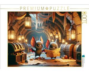 CALVENDO Puzzle Aventure des Petites Chauves-Souris de Vampire en Septembre | 1000 pièces de Taille de la Ponte 64 x 48 cm Photo Puzzle pour des Heures heureuses