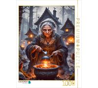 CALVENDO Puzzle Baba Yaga, the witch of Slavic mythology | 1000 pieces, finished