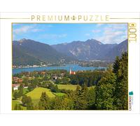 CALVENDO Puzzle Bad Wiessee on Lake Tegernsee | 1000 pieces, finished size 25.2