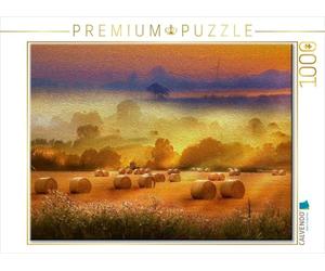 CALVENDO Puzzle Balles de Paille dans Le Champ 1000 Pieces 64 x 48 cm from Peter Roder