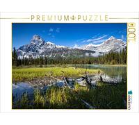 CALVENDO Puzzle Banff Parc National de 1000 pièces - Puzzle Transversal - 1000 pièces - Dimensions : 64 x 48 cm - Puzzle Photo pour des Heures de Bonheur