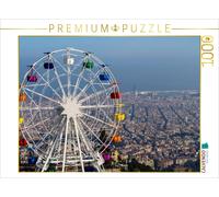 CALVENDO Puzzle Barcelone avec la Grande Roue 1000 Pieces 64 x 48 cm from Enrico Caccia