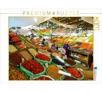 CALVENDO Puzzle Basar in Bischkek, Kirgistan | 1000 Teile Lege-Größe 64 × 48 cm