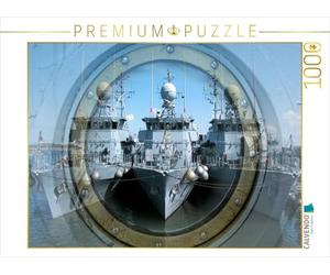 CALVENDO Puzzle Base navale de Kiel 1000 Pieces 64 x 48 cm from Roger Salzenberg