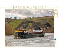 CALVENDO Puzzle Bateau sur Le Main près de Dettelbach 1000 Pieces 64 x 48 cm from Haenson