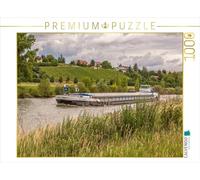 CALVENDO Puzzle Bateau sur Le Main près de Mainstockheim 1000 Pieces 64 x 48 cm from Haenson