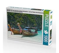CALVENDO Puzzle Bateaux à Queue Longue sur la Plage en Thaïlande 1000 Pieces 64 x 48 cm from Piera Marlena Büchler
