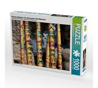 CALVENDO Puzzle Bâtonnets d'encens avec caractères Chinois 1000 Pieces 64 x 48 cm from Gabriele Gerner-Haudum