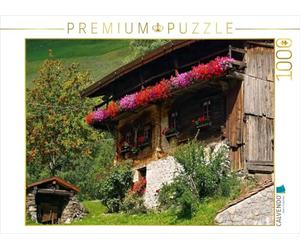 CALVENDO Puzzle Bauernhaus im Schnalstal 1000 Teile Puzzle quer 1000 Pieces 64 x 48 cm from Thomas Polske
