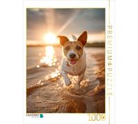 CALVENDO Puzzle Beach day Where's my ice cream? | 1000 pieces, finished size 25
