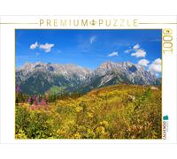 CALVENDO Puzzle Beautiful flower meadow on the Steinbockalm | 1000 pieces, finis