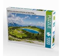 CALVENDO Puzzle Beeindruckende Landschaft des Totengebirges und dem Speichersee Auf der Höss in Hinterstoder 1000 Teile Puzzle quer 1000 Pieces 64 x 48 cm from Markus Schieder