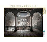 CALVENDO Puzzle Beelitz - Eingangshalle der Heilstätte in Deutschland 1000 Teile Puzzle quer 1000 Pieces 64 x 48 cm from Oliver Jerneizig