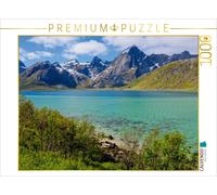CALVENDO Puzzle Bei Flakstad, Lofoten (Norwegen) 1000 Teile Puzzle quer | 1000 T