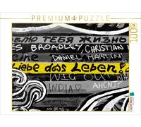 CALVENDO Puzzle Berlin - East Side Gallery 1000 Teile Puzzle quer | 1000 Teile L