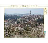 CALVENDO Puzzle Berner Altstadt vom Rosengarten aus 1000 Teile Puzzle quer 1000 Pieces 64 x 48 cm from Susan Michel