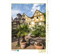 Puzzle CALVENDO Place du marché de Besigheim | 1000 pièces, format assemblé 64 ×