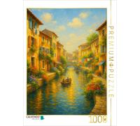 CALVENDO Puzzle Between alleys and water | 1000 pieces, finished size 25.2 × 18.