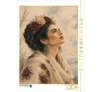 CALVENDO Puzzle Between Snow and Hope | 1000 pieces, finished size 25.2 × 18.9 i
