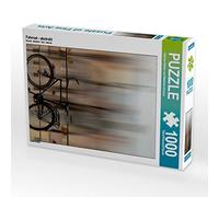 CALVENDO Puzzle Bicyclette - Abstrait 1000 Pieces 48 x 64 cm from Carmen Steiner