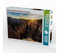 CALVENDO Puzzle Black Canyon of The Gunnison National Park, Colorado 1000 Pièces, Taille de la Lege 64 x 48 cm, Photo Puzzle Image de Patrick Leitz