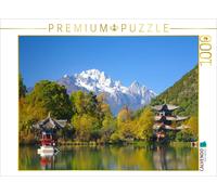 CALVENDO Puzzle Black Dragon Pool - Lijiang / China | 1000 Teile Lege-Größe 64x4