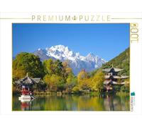 CALVENDO Puzzle Black Dragon Pool - Lijiang/China 1000 Teile Puzzle quer 1000 Pieces 64 x 48 cm from Thomas Böhm