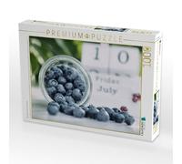 CALVENDO Puzzle Blaubeeren in der Sommerküche 1000 Teile Puzzle quer 1000 Pieces 64 x 48 cm from Tanja Riedel