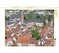 CALVENDO Puzzle Blick auf den Marktplatz Weinheims | 1000 Teile Lege-Größe 64x48