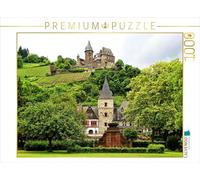 CALVENDO Puzzle Blick Auf Die Burg Stahleck in Bacharach am Mittelrhein 1000 Teile Puzzle quer 1000 Pieces 64 x 48 cm from Arno Klatt