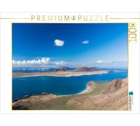 CALVENDO Puzzle Blick auf La Graciosa v. Mirador del Rio | 1000 pieces, finished