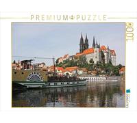 CALVENDO Puzzle Blick über Die Elbe Auf Meißen 1000 Teile Puzzle quer 1000 Pieces 64 x 48 cm from wkbilder