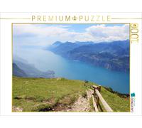 CALVENDO Puzzle Blick vom Monte Baldo auf den Gardasee | 1000 Teile Lege-Größe 6