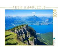 CALVENDO Puzzle Blick vom Niederhorn Auf den Thunersee 1000 Teile Puzzle quer 1000 Pieces 64 x 48 cm from SusaZoom