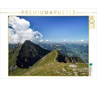 CALVENDO Puzzle Blick vom Niesen/ Berner Oberland | 1000 Teile Lege-Größe 64x48c