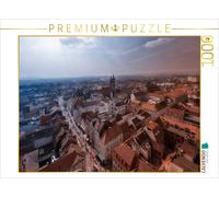 CALVENDO Puzzle Blick vom Turm der St. Jacobi Kirche | 1000 Teile Lege-Größe 64