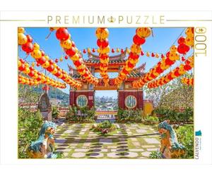 CALVENDO Puzzle Blick zur Stadt 1000 Teile Puzzle quer 1000 Pieces 64 x 48 cm from Nina Schwarze
