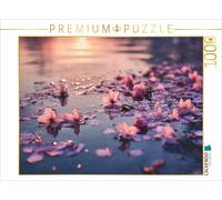CALVENDO Puzzle Blossoms drift like dreams in the evening light | 1000 pieces, f