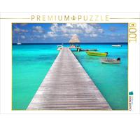 CALVENDO Puzzle Anlegestelle mit Booten 1000 Teile Puzzle quer 1000 Pieces 64 x 48 cm from iPics Photography