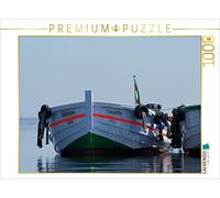 CALVENDO Puzzle Börteboote Auf Helgoland 1000 Teile Puzzle quer 1000 Pieces 64 x 48 cm from Kattobello
