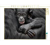 CALVENDO Puzzle Bonobo XEKELE 1000 Pieces 64 x 48 cm from Matthias Besant