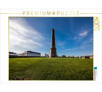 CALVENDO Puzzle Borkum - New Lighthouse | 1000 pieces, finished size 25.2 × 18.9