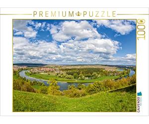 CALVENDO Puzzle Boucle Principale près de Volkach 1000 Pieces 64 x 48 cm from Haenson