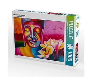 CALVENDO Puzzle Bouddha de la Force Vitale 1000 Pieces 64 x 48 cm from Herzog Von Laar am Rhein