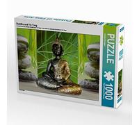 CALVENDO Puzzle Bouddha et Le Yin Yang 1000 Pieces 64 x 48 cm from Digital-Art