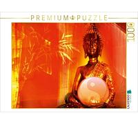 CALVENDO Puzzle Bouddha et Le Yin Yang 2 1000 Pieces 64 x 48 cm from Digital-Art