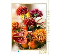 CALVENDO Puzzle Bouquet Chrysanthemen 1000 Teile Puzzle Hoch 1000 Pieces 48 x 64 cm from Nina Schwarze