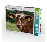 CALVENDO Puzzle Bovins sur Les prairies de l'Eifel 1000 Pieces 64 x 48 cm from DeVerviers