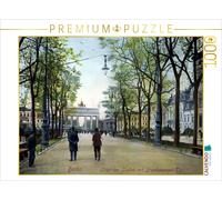 CALVENDO Puzzle Brandenburger Tor in Berlin 1909 | 1000 Teile Lege-Größe 64x48cm