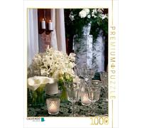 CALVENDO Puzzle Brautstrauß 1000 Teile Puzzle hoch | 1000 Teile Lege-Größe 64x48